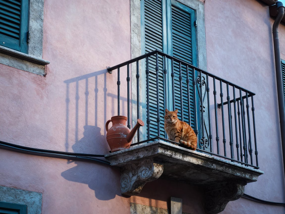 Ginger Cat in Nice in in Nice, France
