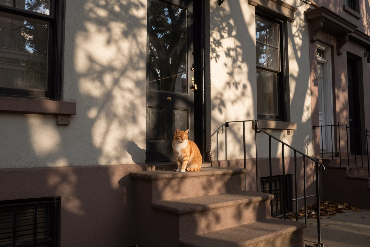 Ginger Cat in Philadelphia in in Philadelphia, Pennsylvania, United States