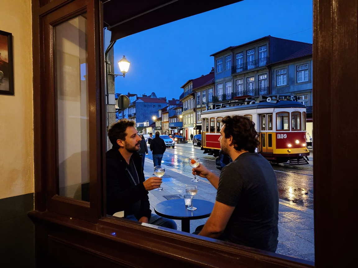 Ginjinha Glasses in Porto in in Porto, Portugal