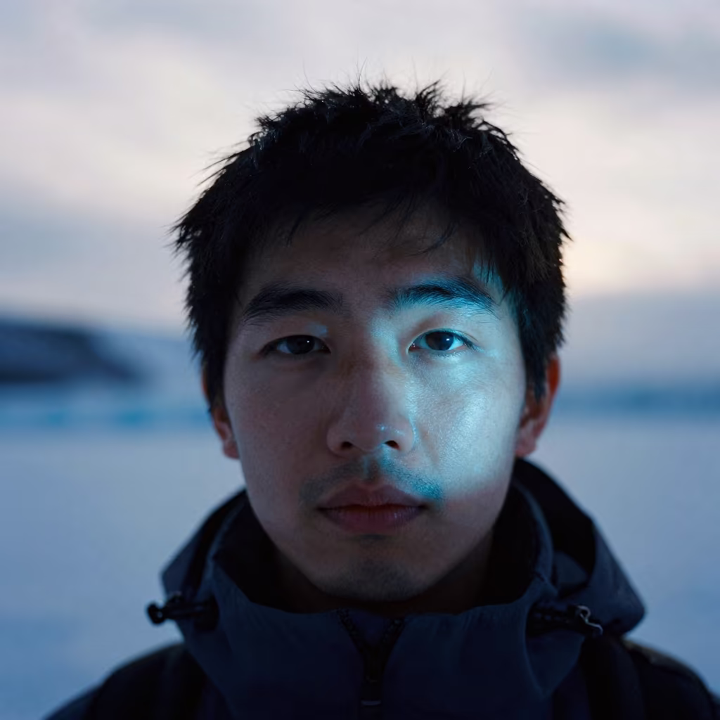 Glacier Guide Face Blue Light Reflection Sapporo in in Sapporo