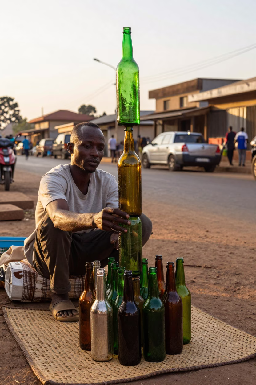 Glass Bottles in Nairobi in in Nairobi, Kenya