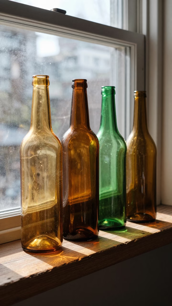 Glass Bottles in Vancouver in in Vancouver, British Columbia, Canada