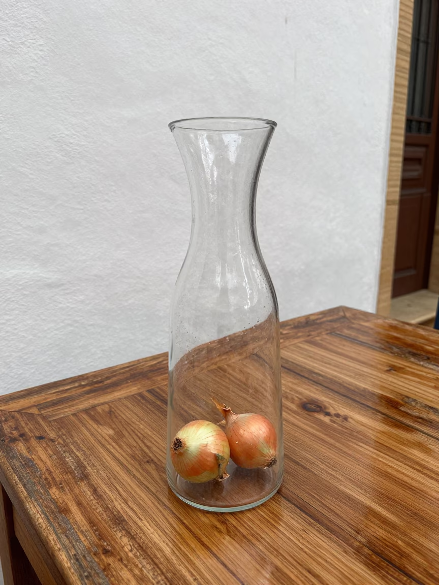 Glass Carafe in Seville in in Seville, Spain
