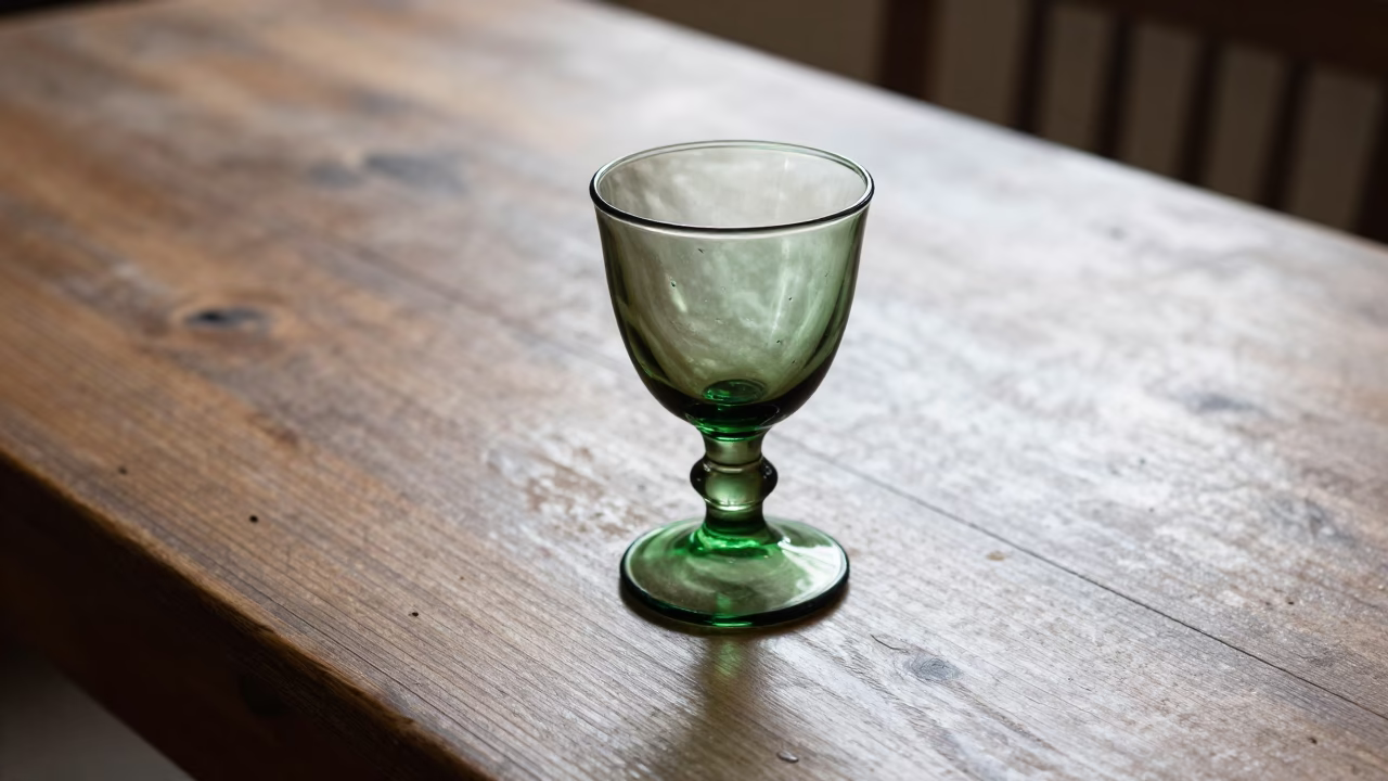Glass Goblet in Florence in in Florence, Italy