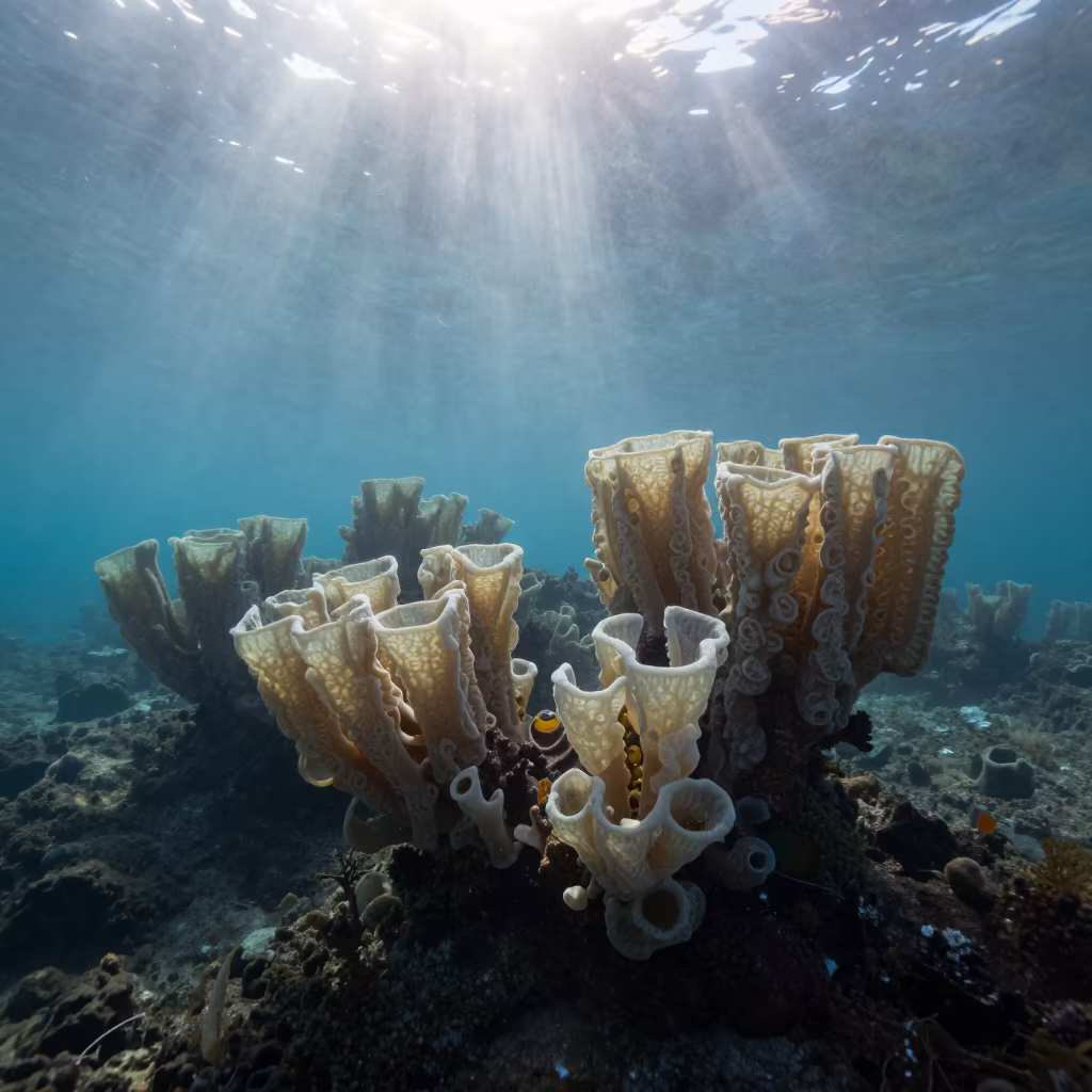 Glass Sponge Garden Cape Town Dawn in near Cape Town