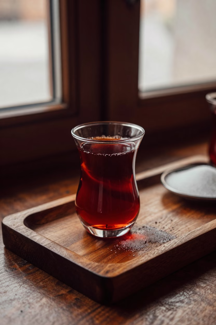 Glass Sugar Jar in Istanbul in in Istanbul, Turkey