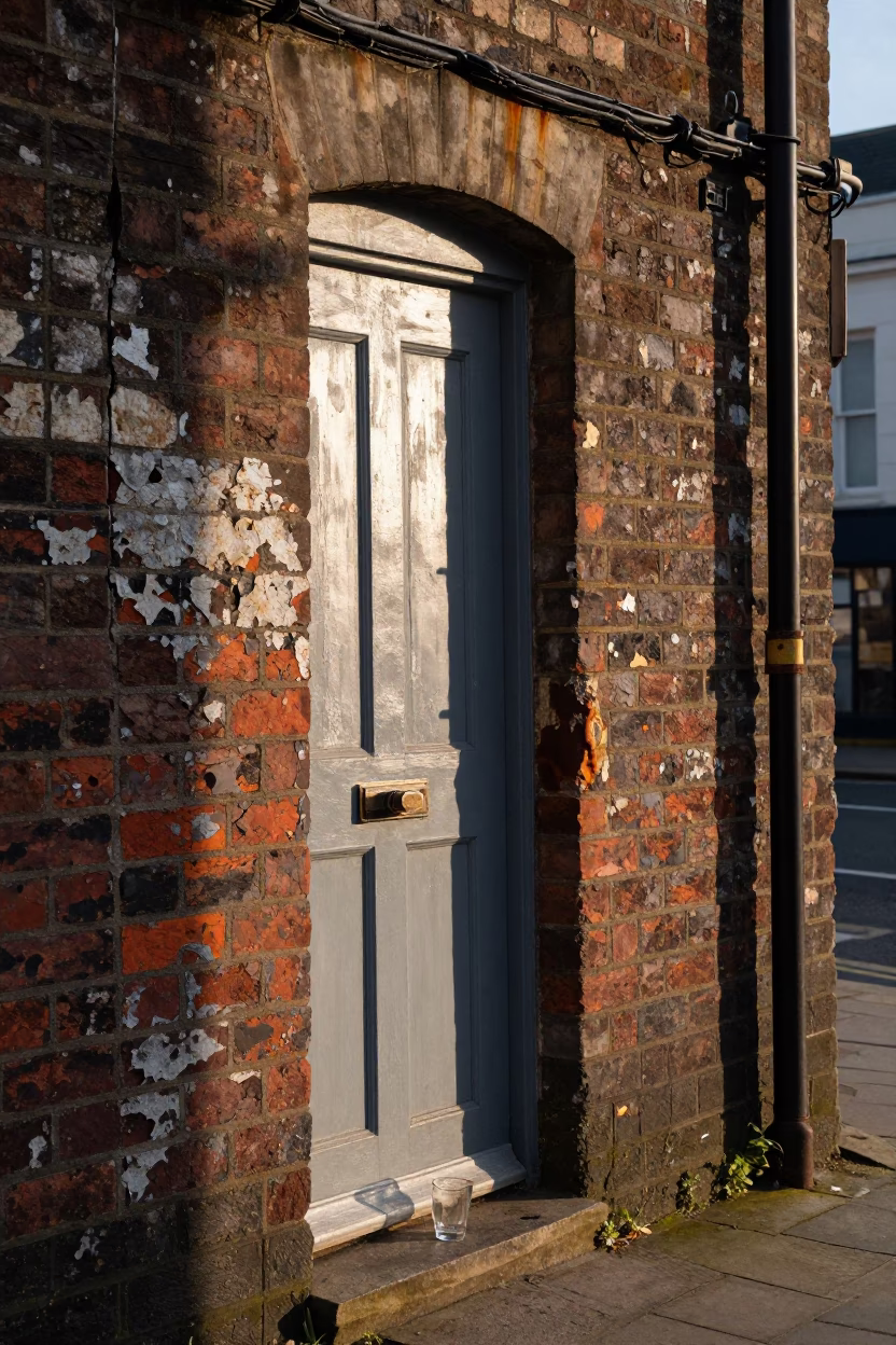 Glass Tumbler in Bristol at The Late Afternoon Light in in Bristol, United Kingdom