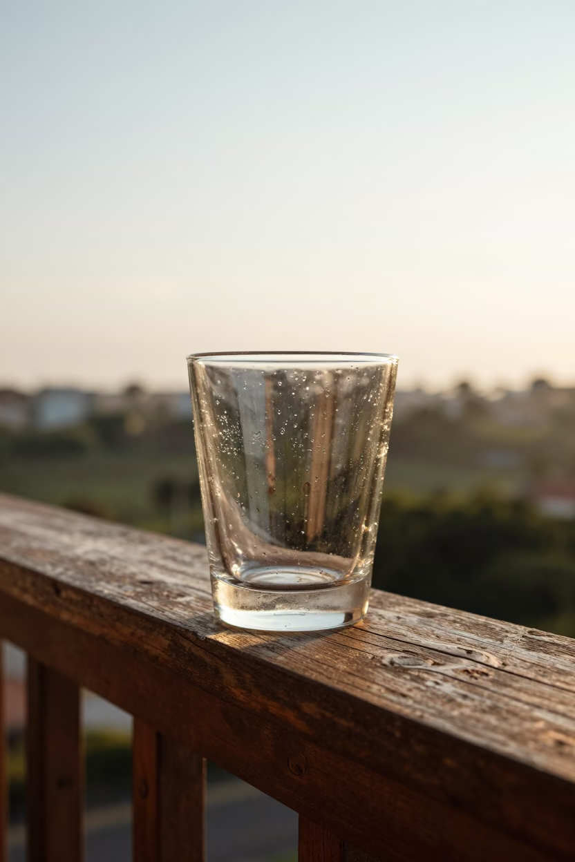 Glass Tumbler in Salvador in in Salvador, Brazil