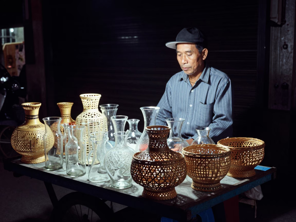 Glass Vases in Ho Chi Minh City in in Ho Chi Minh City, Vietnam