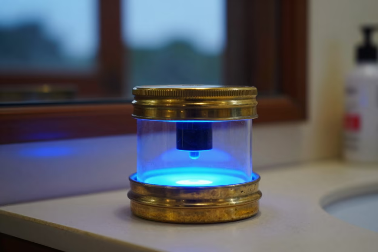 Glowing Brush Cleaner in Colombo Salon in inside a salon row near Pettah, Colombo