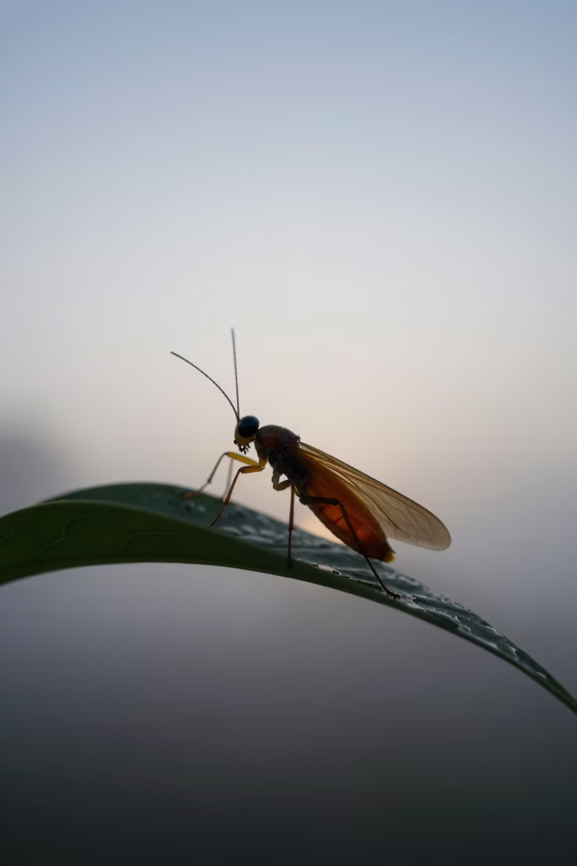 Glowing Firefly Abdomen in Bahia Dawn Mist in in Bahia