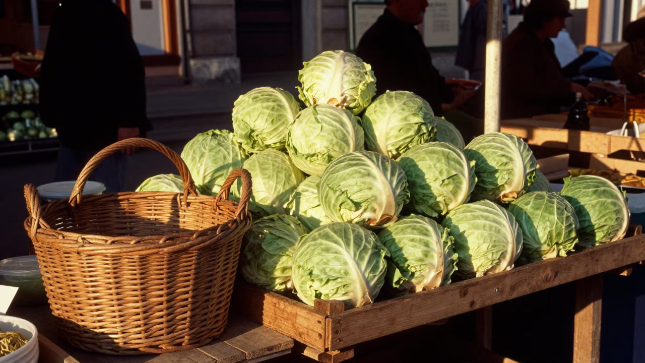 Golden Hour on Market Stall in Berlin in in Berlin, Germany