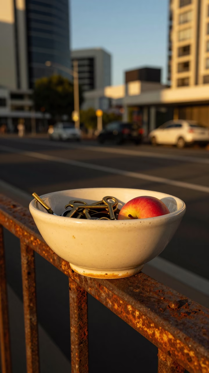 Golden in Perth at Late Afternoon Light in in Perth, Western Australia, Australia