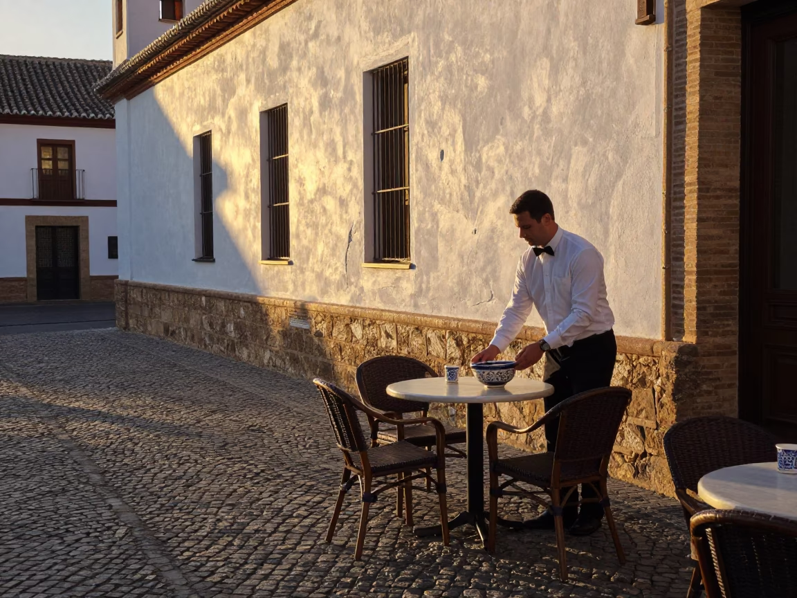 Granada Light Dawn at First Light Of Dawn in in Granada, Spain