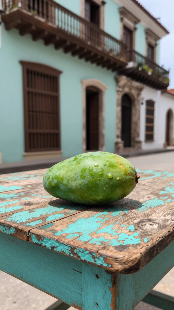 Green Mango in Cartagena in in Cartagena, Colombia