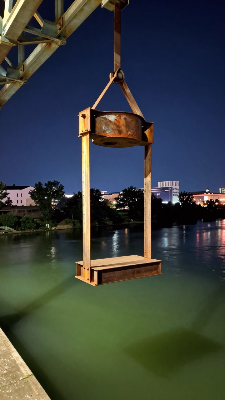 Green River in Nashville at The Deepest Night Sky Light in in Nashville, Tennessee, United States