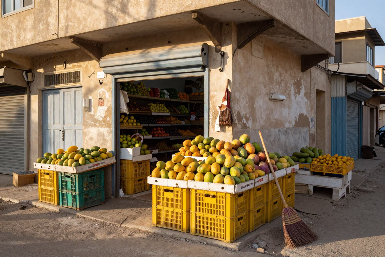 Grocery Display in Alexandria in in Alexandria, Egypt