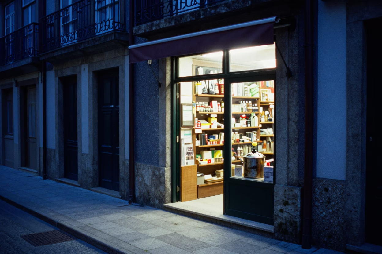 Grocery Shop in Porto in in Porto, Portugal