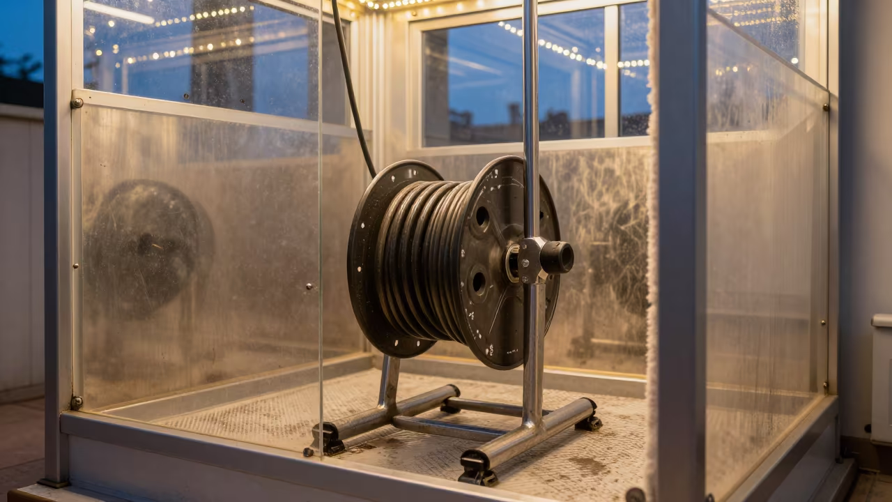 Groomer Reel at Ordu Dog Wash Evening in at a self-serve dog wash station near Ordu