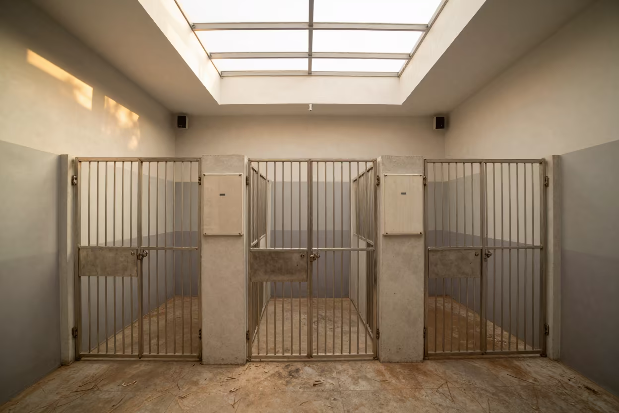 Grooming Bay Latch Marker Board Jashore in inside a grooming bay near Jashore