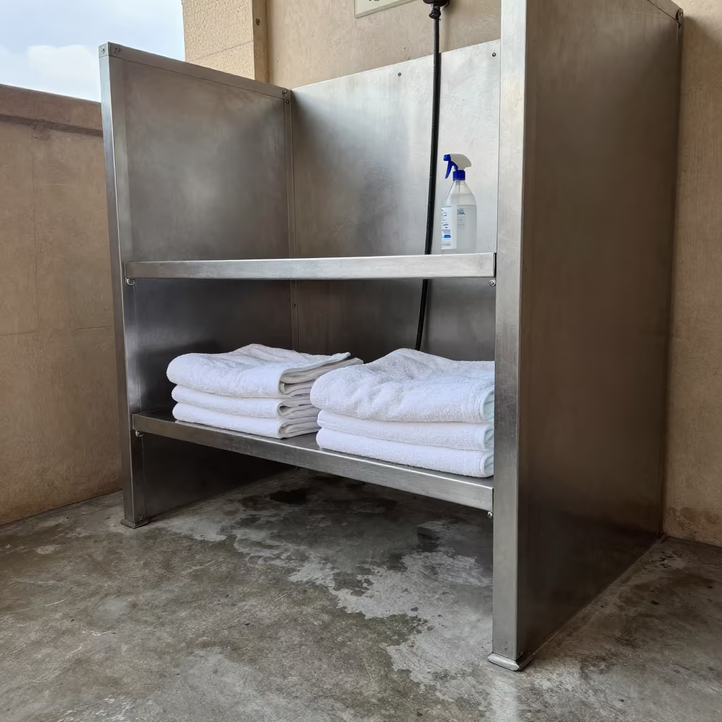 Grooming Shelf Towels Spray Ghazni Dog Wash in at a self-serve dog wash station near Ghazni