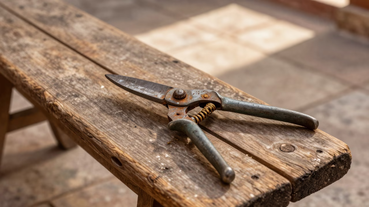 Guadalajara Weathered Garden Shears in in Guadalajara, Mexico