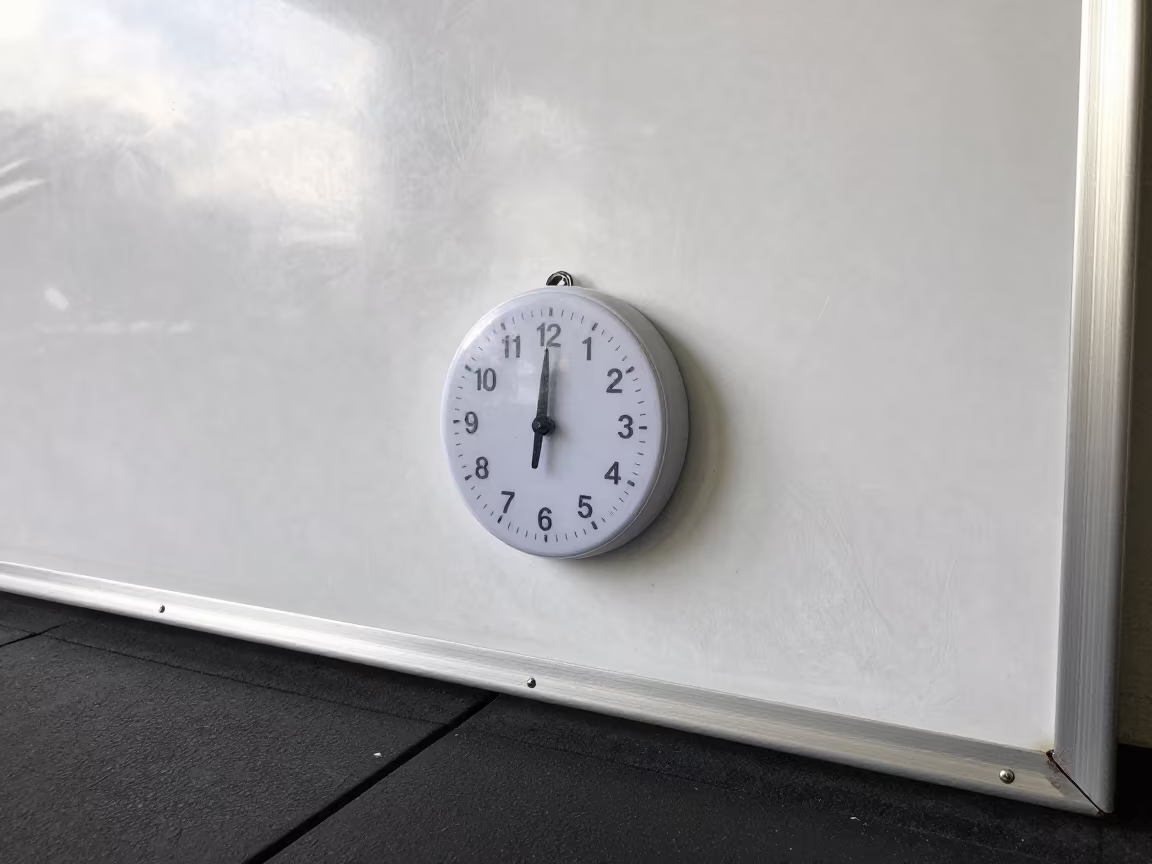 Gym Timer Board in Ulhasnagar Spin Studio in inside a spin studio under class lights in Ulhasnagar