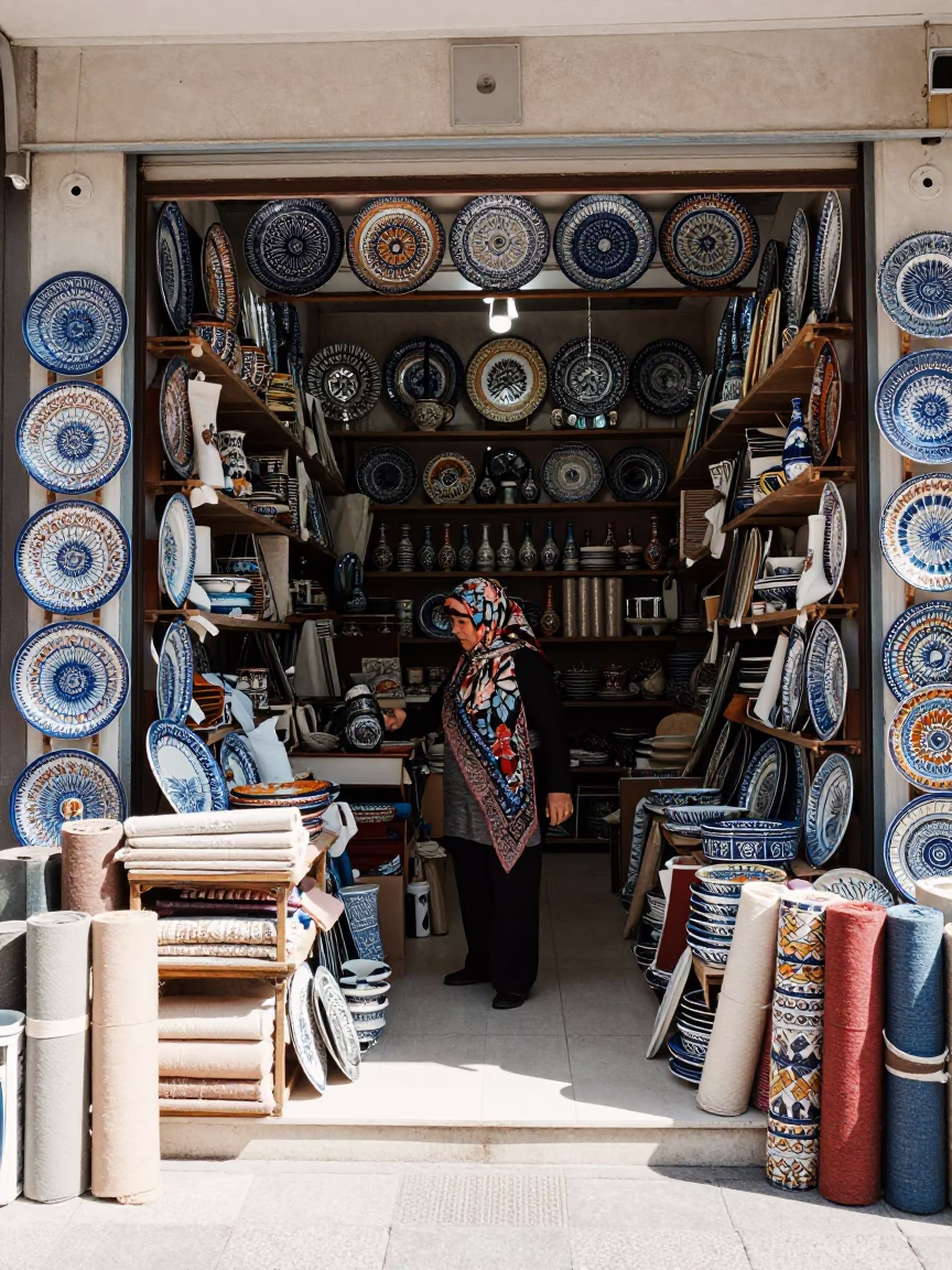 Haberdashery Owner in Izmir in in Izmir, Turkey