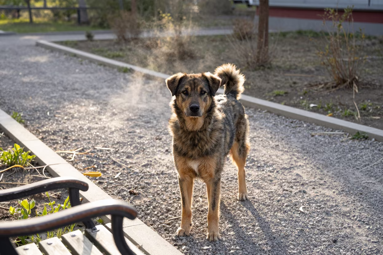 Hamiltonstovare in Yucatan Garden Morning Light in near a garden edge with soft morning light and an uncluttered background in Kanasín
