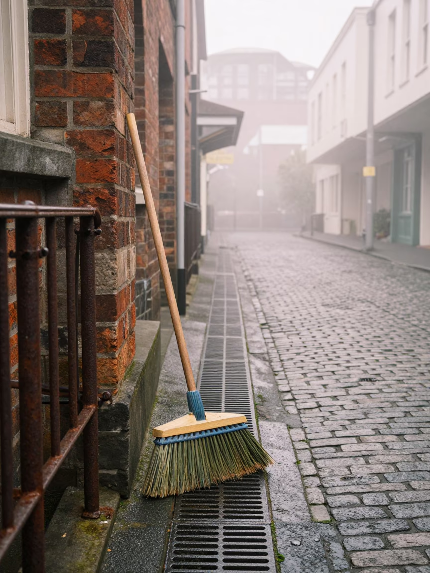 Hand Broom in Auckland in in Auckland, New Zealand