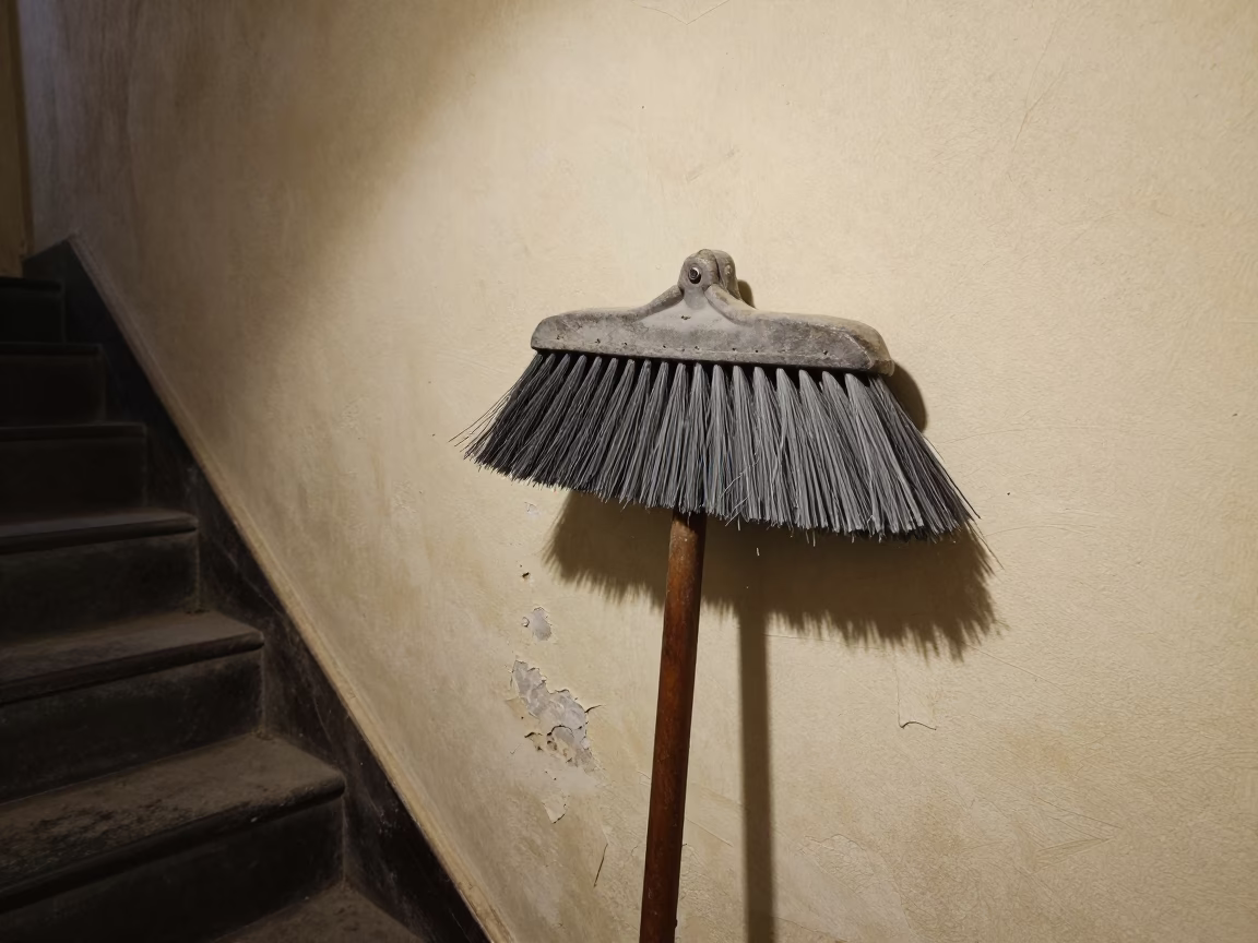 Hand Broom in Cairo in in Cairo, Egypt