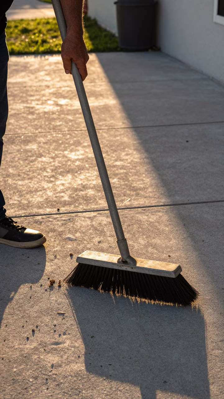 Hand Broom in Miami in in Miami, Florida, United States