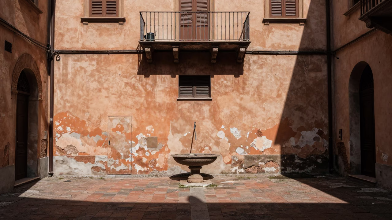 Hanging Hose in Bologna in in Bologna, Italy