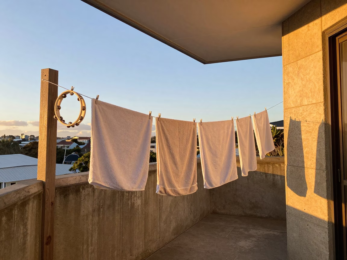 Hanging Tambourine in Auckland in in Auckland, New Zealand