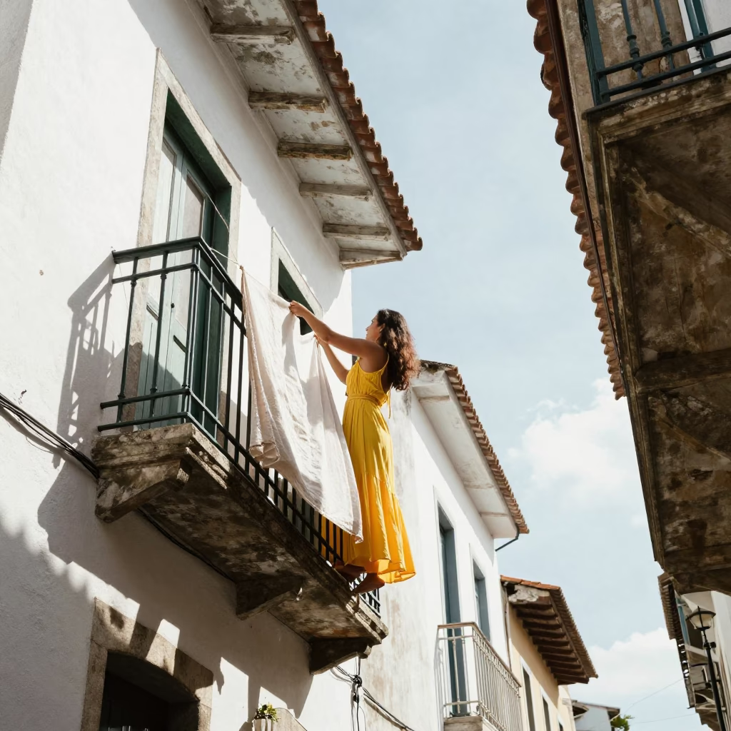 Hanging Textile in Salvador in in Salvador, Brazil