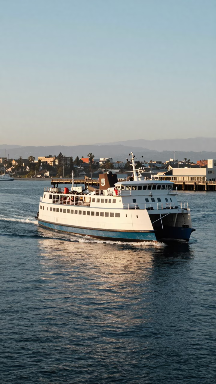 Harbor Afternoon in San Diego at The Early Afternoon Light in in San Diego, California, United States