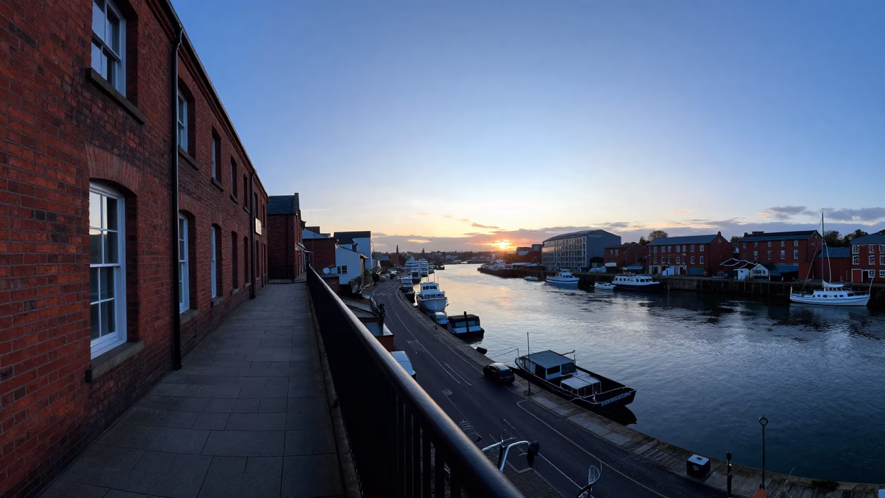 Harbor Balcony in Bristol in in Bristol, United Kingdom