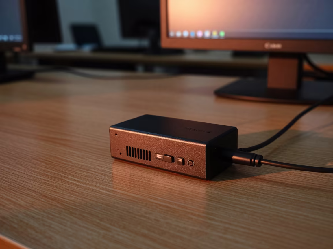 Hearing Receiver Charger in Lanzhou Office in in an operations center under monitor glow in Lanzhou