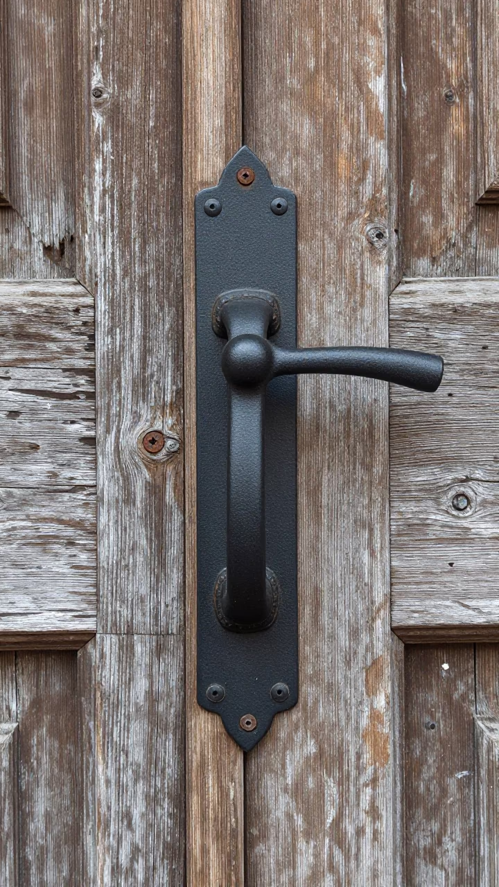 Heavy Iron Door Handle in Austin in in Austin, United States