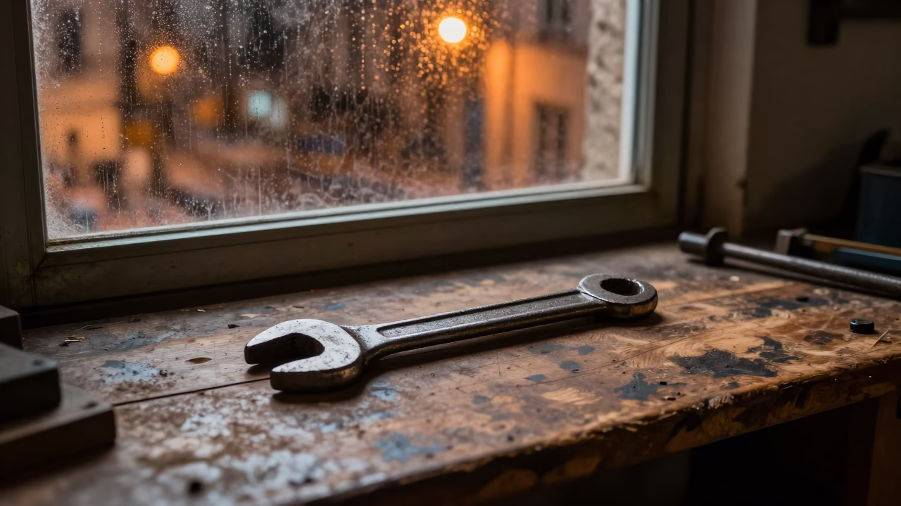 Heavy Iron Wrench in Palermo in in Palermo, Italy