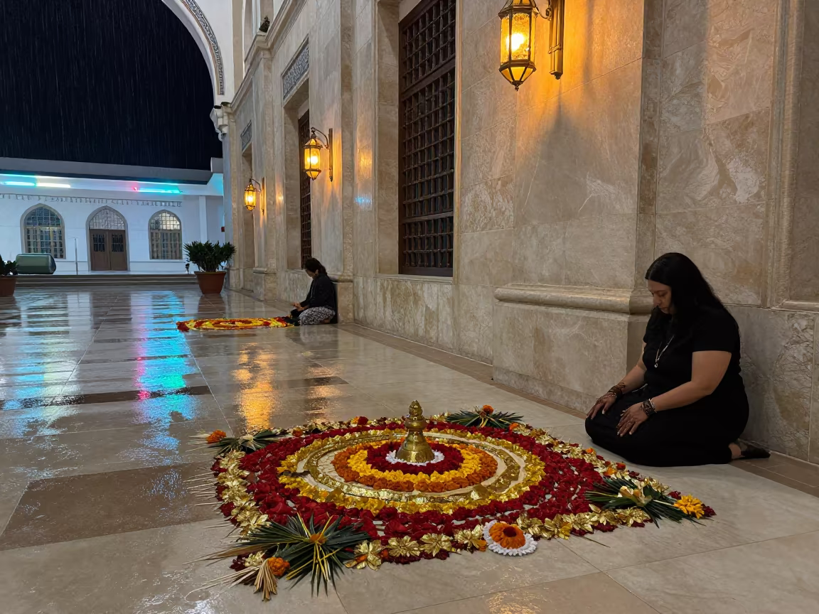 Henna Station Amber Light Prayer Hall Fortaleza in in a prayer hall in Fortaleza