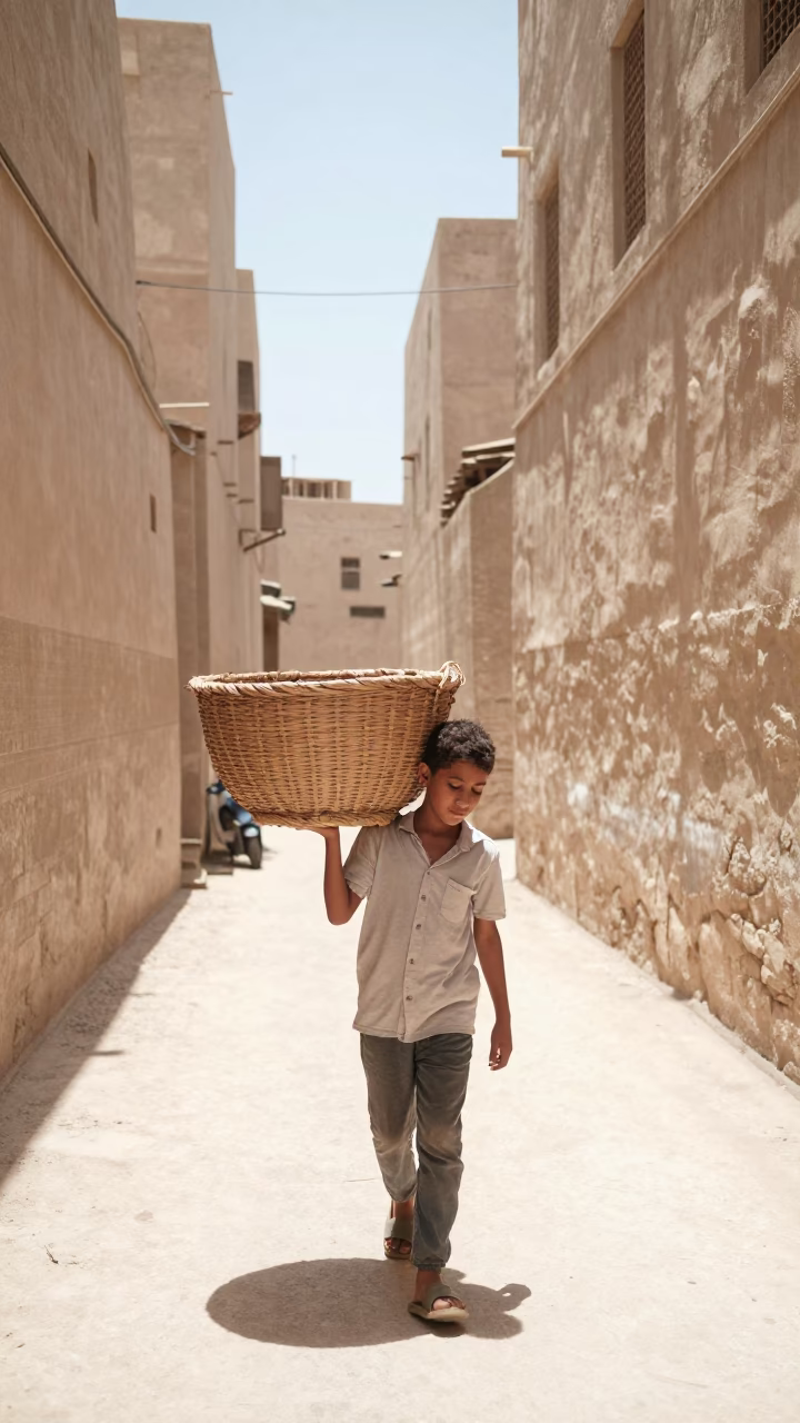 Herb Basket in Luxor in in Luxor, Egypt
