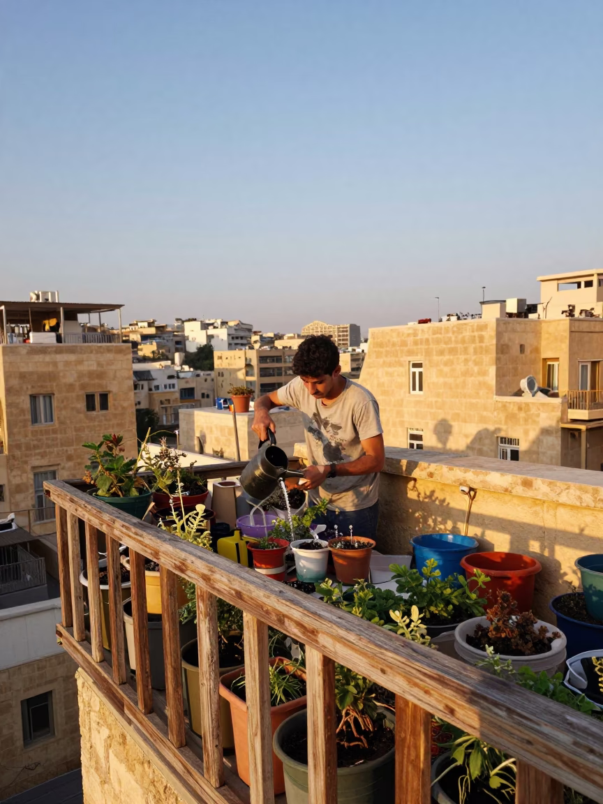 Herb Garden in Beirut in in Beirut, Lebanon