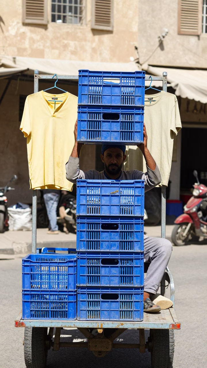Herb Vendor in Alexandria in in Alexandria, Egypt