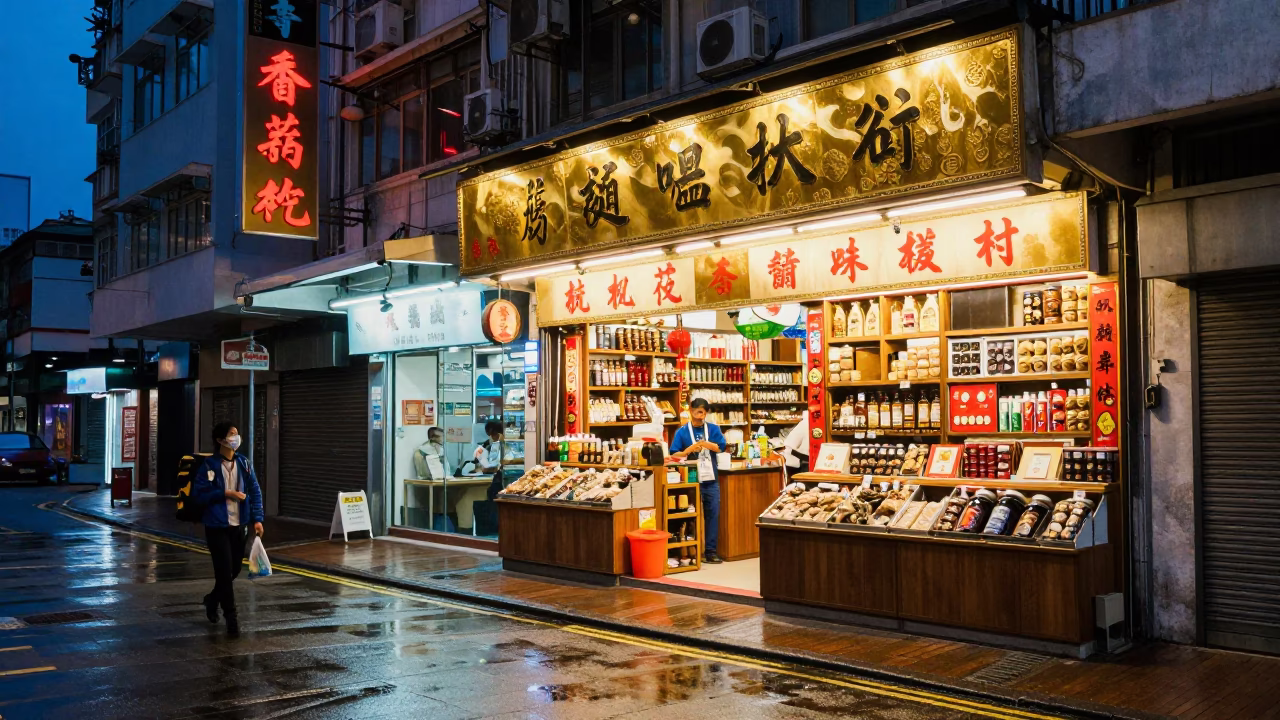 Herbal Shop in Hong Kong in in Hong Kong, Hong Kong