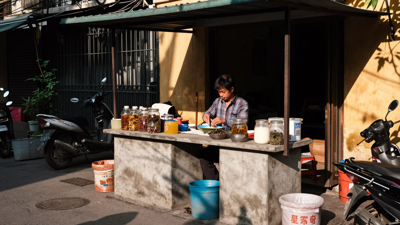 Herbal Tea in Ho Chi Minh City in in Ho Chi Minh City, Vietnam