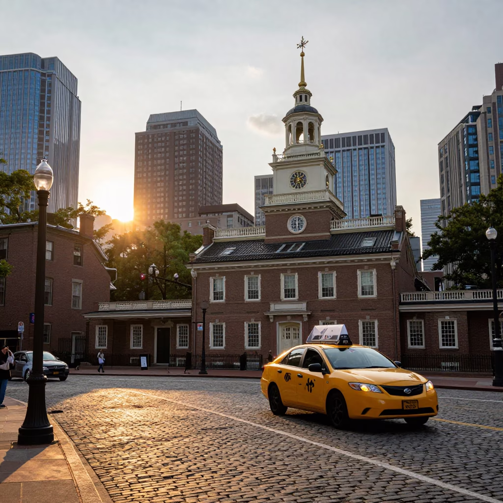 Historic Architecture And Urban Life in Philadelphia in in Philadelphia, Pennsylvania, United States