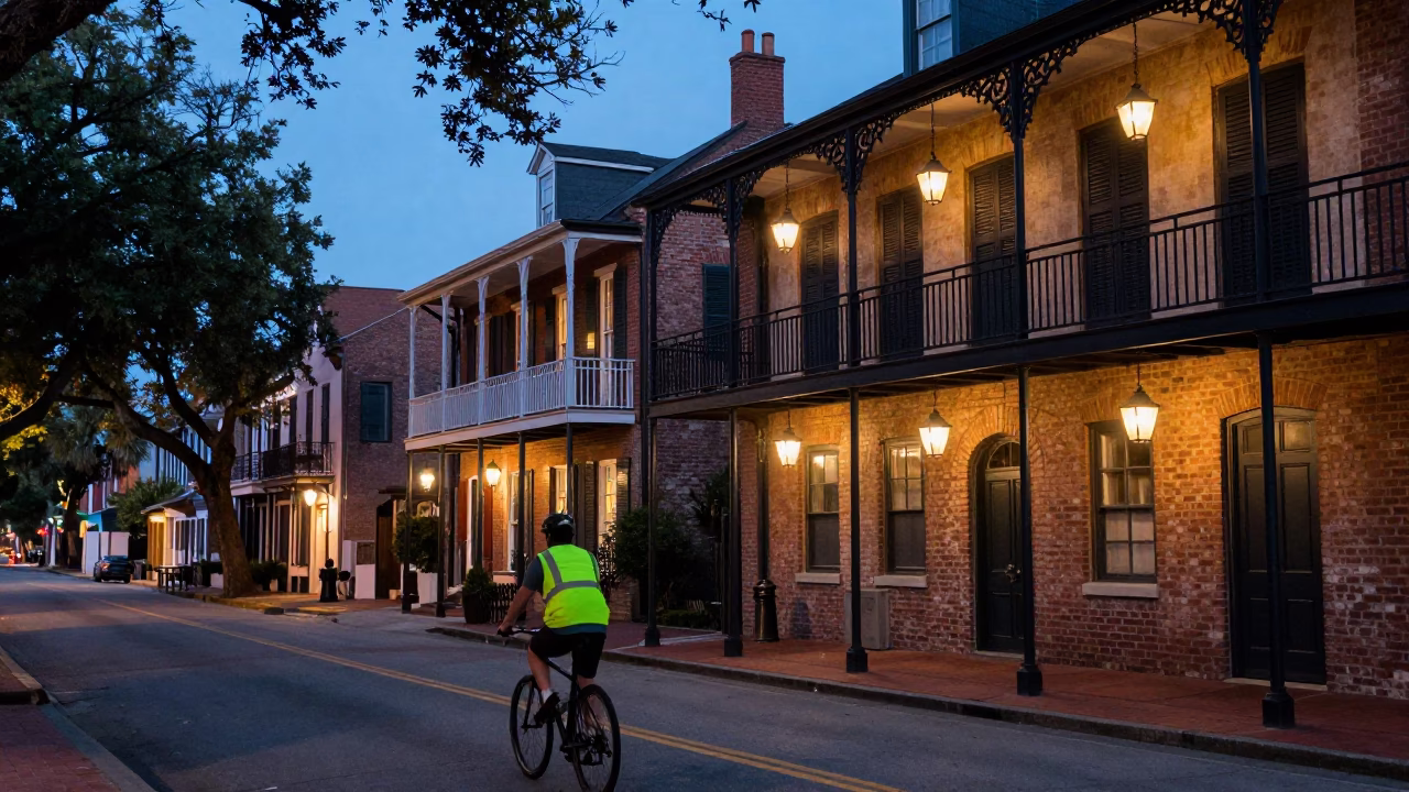 Historic Townhouses in Charleston in in Charleston, South Carolina, United States
