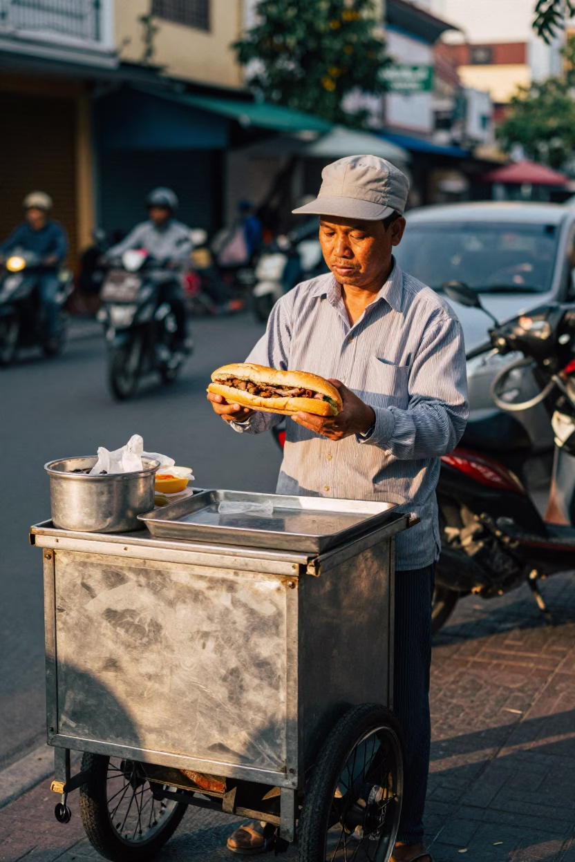 Ho Chi Minh City Banh Mi in in Ho Chi Minh City, Vietnam