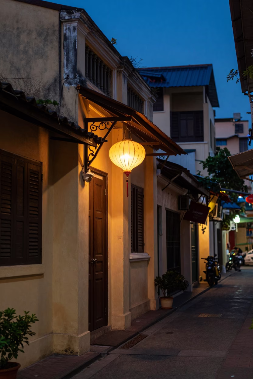 Ho Chi Minh City Street Scene in in Ho Chi Minh City, Vietnam